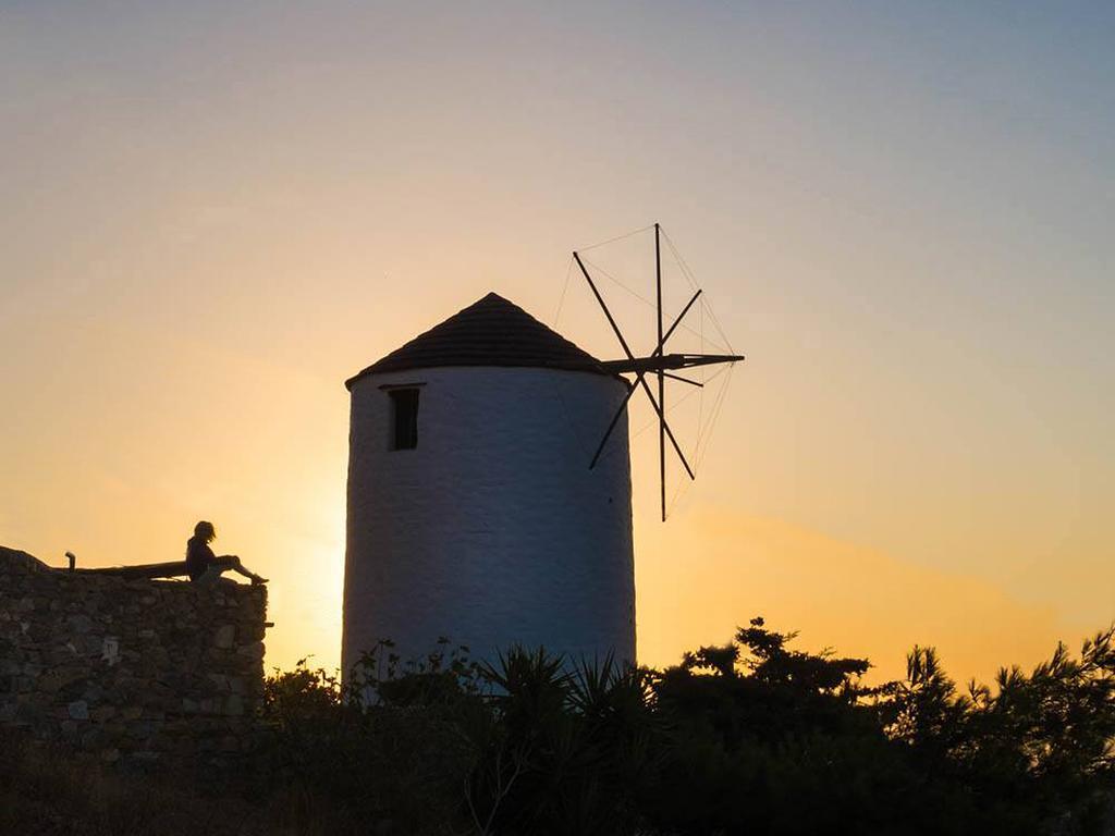 Anemomylos-Windmill Ermoupoli Bagian luar foto